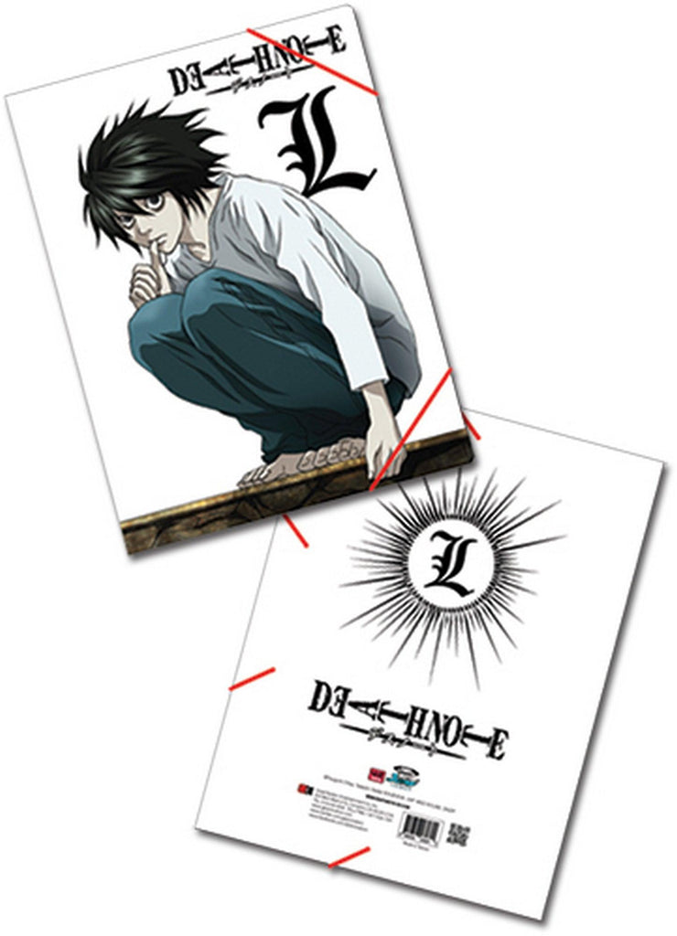 Death Note - L Elastic Band PP Document Folder - Great Eastern Entertainment