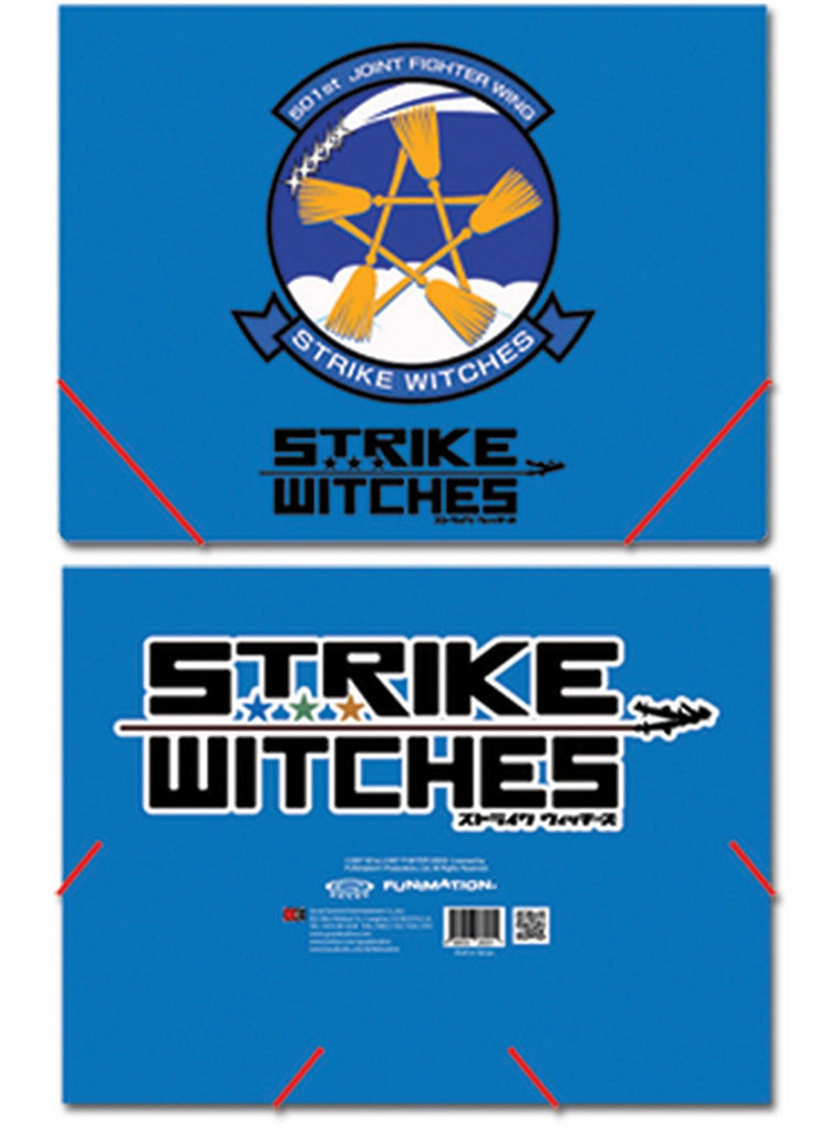 Strikes Witches - Logo Elastic Band PP Document Folder