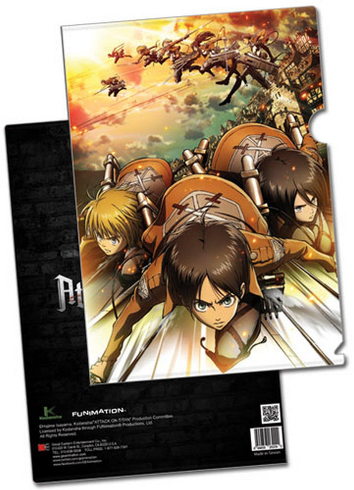 Attack on Titan - Regiment Attck File Folder (5 Pcs) - Great Eastern Entertainment
