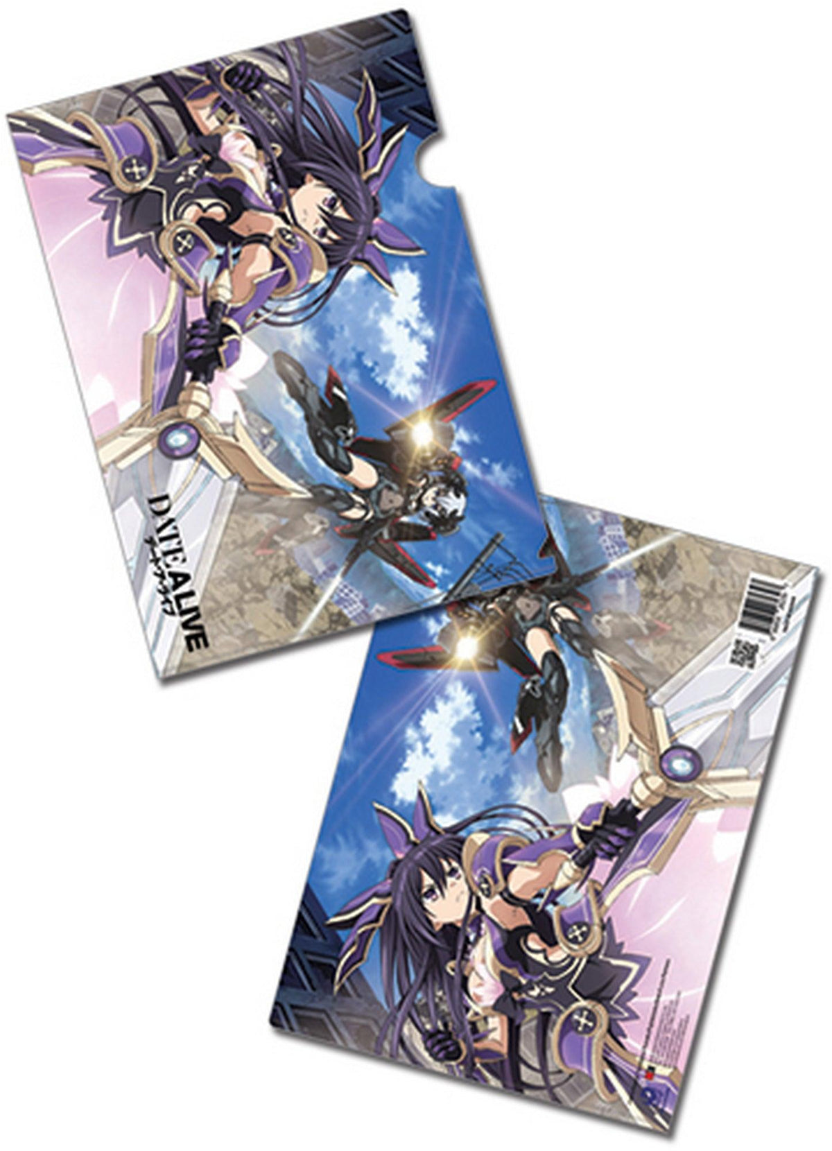 Date A Live - Tohka Yatogami Vs Origami Tobiichi File Folder (5 Pcs) - Great Eastern Entertainment