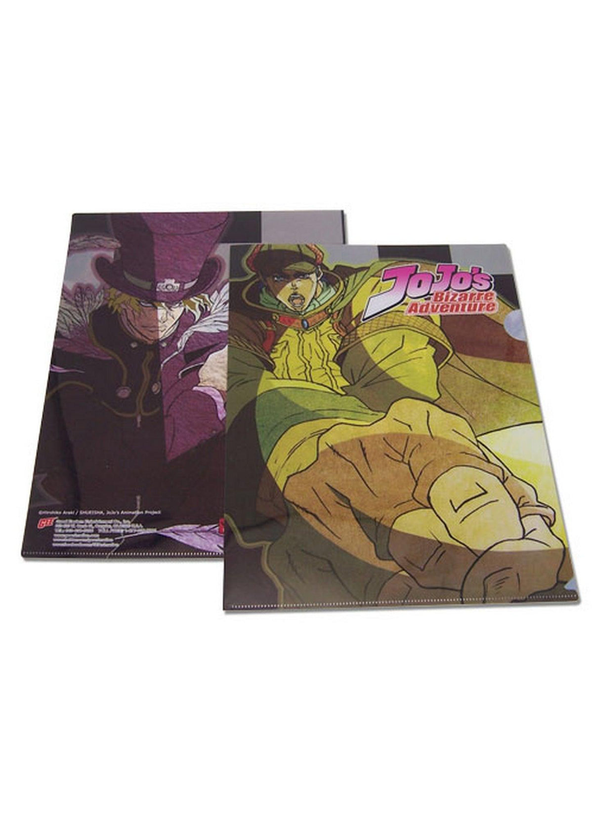 Jojo's Bizarre Adventure - Jonathan Joestar And Dio Brando File Folder (5 Pcs) - Great Eastern Entertainment