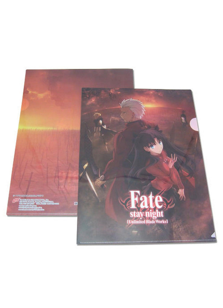 Fate/stay night - Rin Tohsaka & Archer File Folder (5 Pcs) - Great Eastern Entertainment