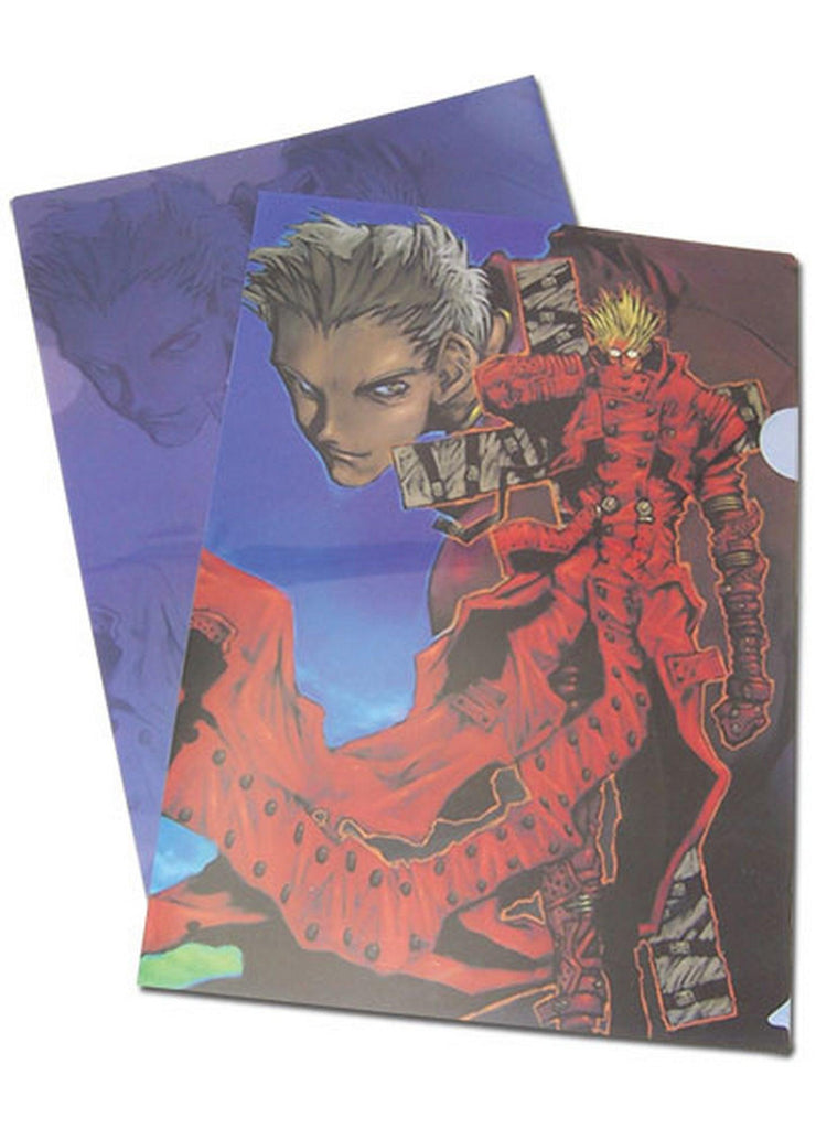 Trigun - Knives Million And Vash The Stampede File Folder (5 Pcs) - Great Eastern Entertainment