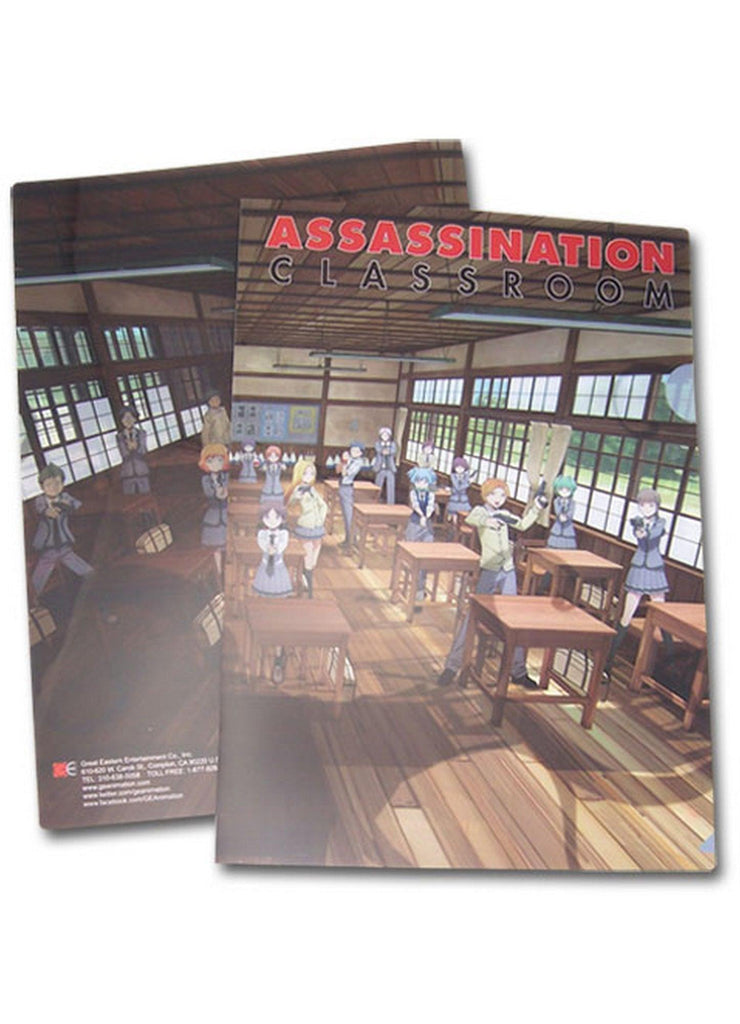 Assassination Classroom - The Classroom File Folder (5 Pcs) - Great Eastern Entertainment