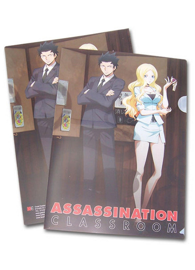 Assassination Classroom - Tadaomi And Irina File Folder (5 Pcs) - Great Eastern Entertainment