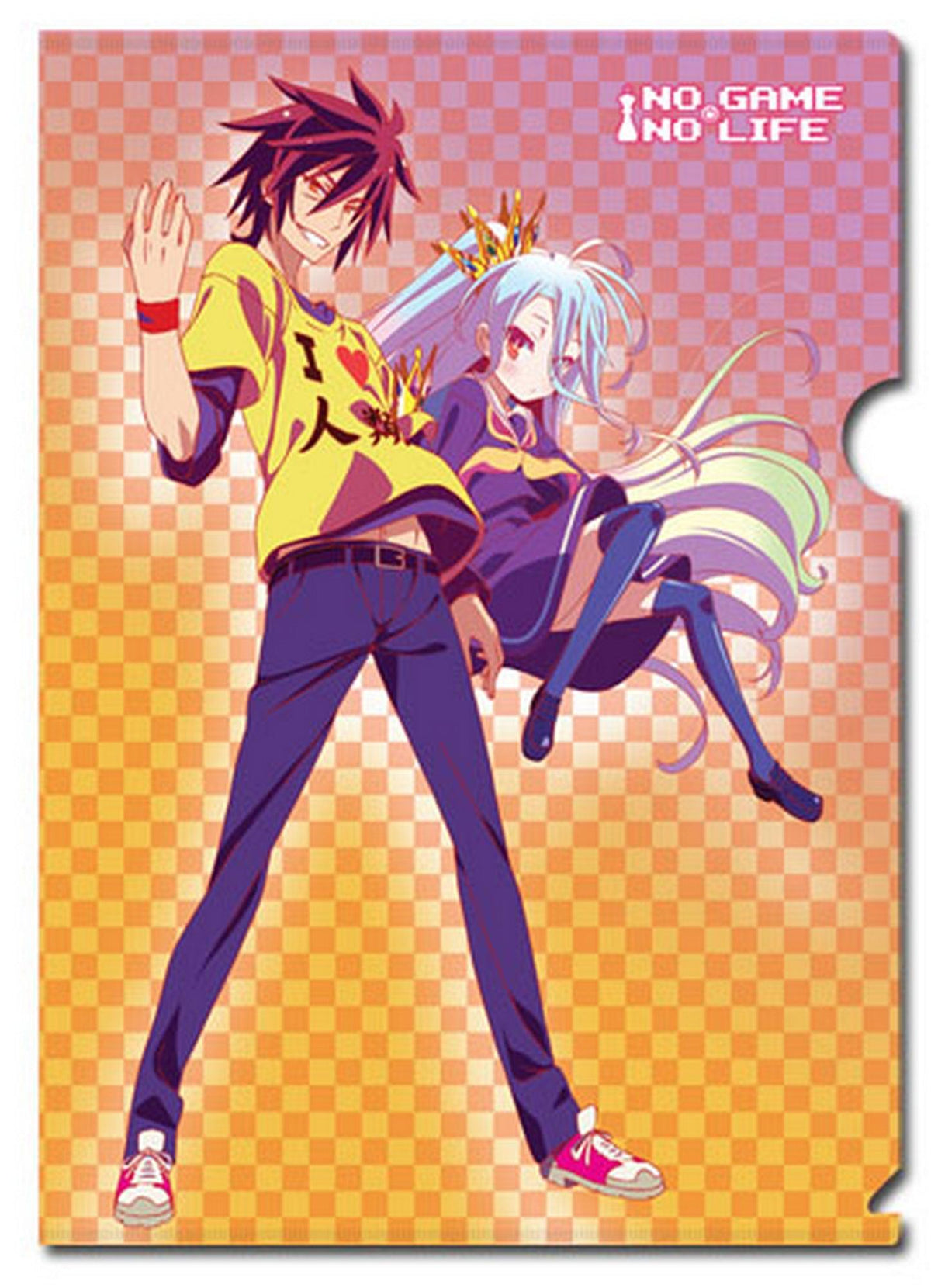 No Game No Life - Sora & Shiro File Folder (5 Pcs) - Great Eastern Entertainment