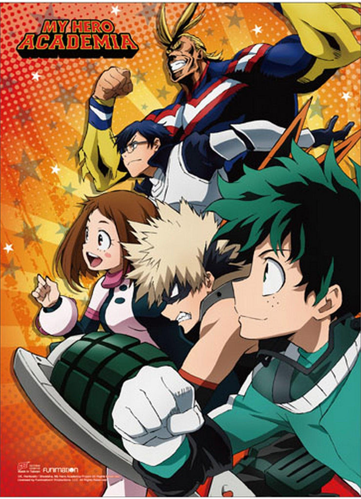 My Hero Academia - Group 2 Wall Scroll - Great Eastern Entertainment