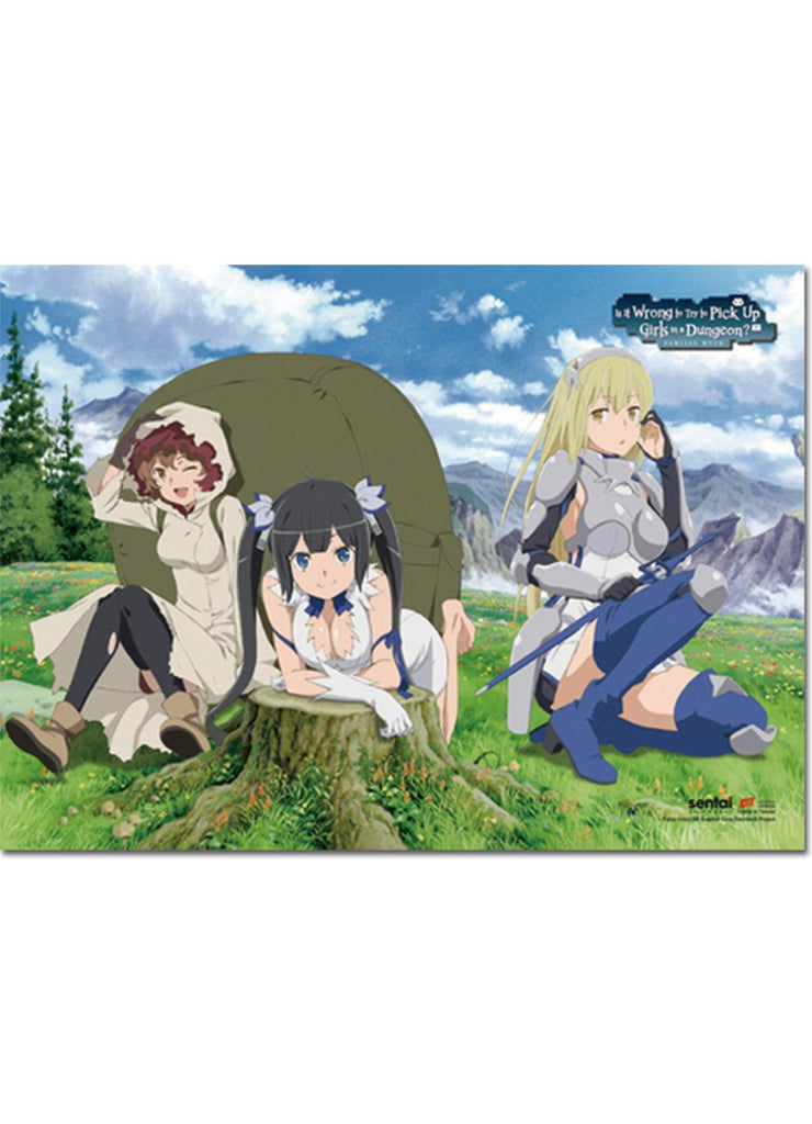 Is It Wrong To Try To Pick Up - Group #A Wall Scroll - Great Eastern Entertainment