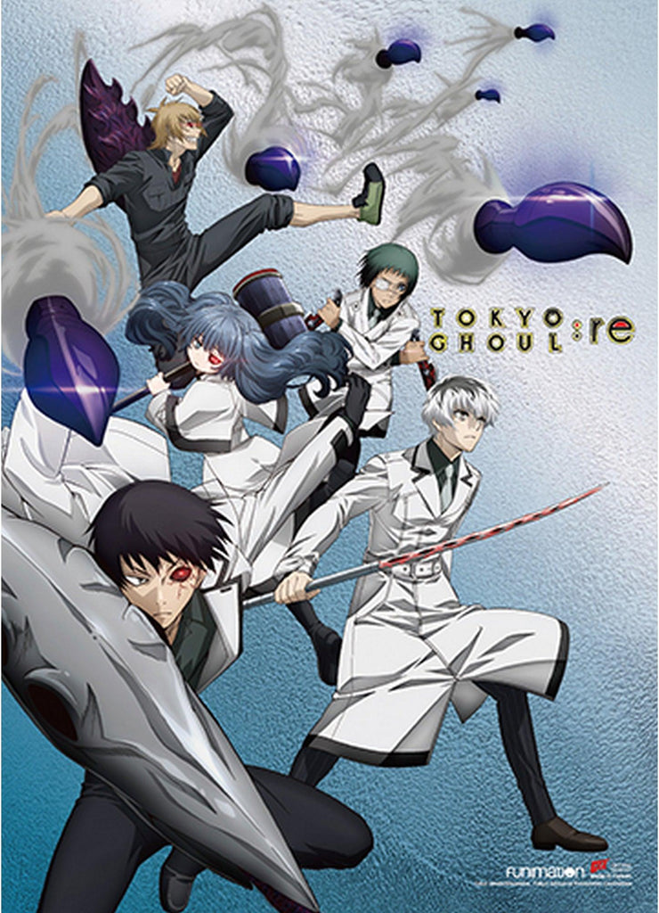 Tokyo Ghoul Re- Key Art 2 Wall Scroll