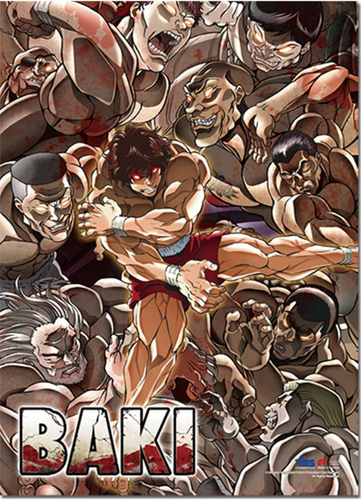 Baki - Key Art 1 Wall Scroll - Great Eastern Entertainment