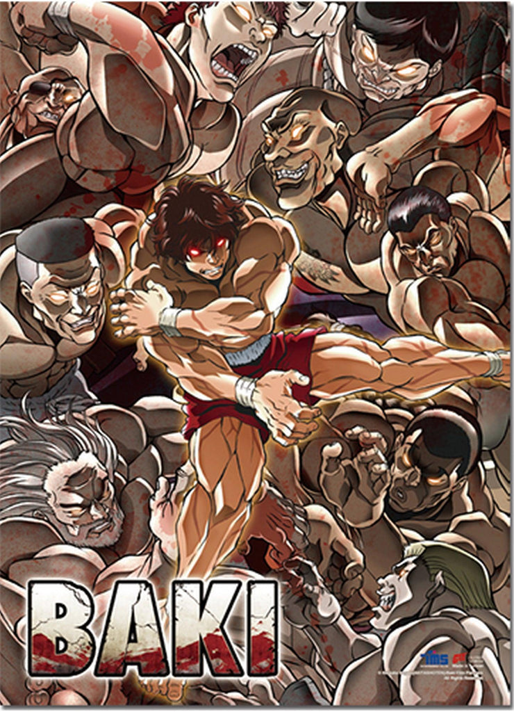 Baki - Key Art 1 Wall Scroll - Great Eastern Entertainment