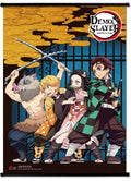 Demon Slayer - Key Art Group Wall Scroll