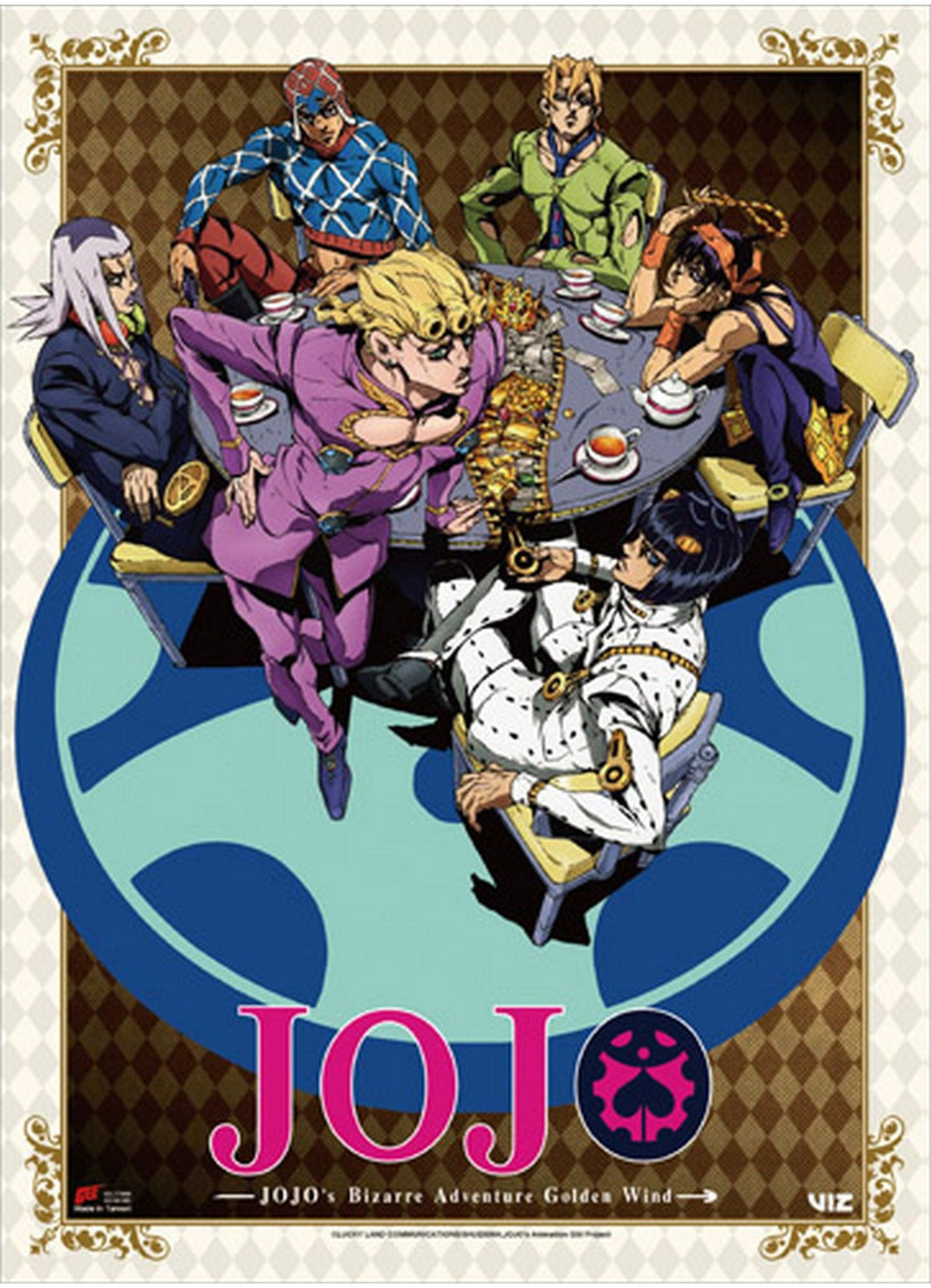 Jojo's S4 - Key Art #A Wall Scroll - Great Eastern Entertainment