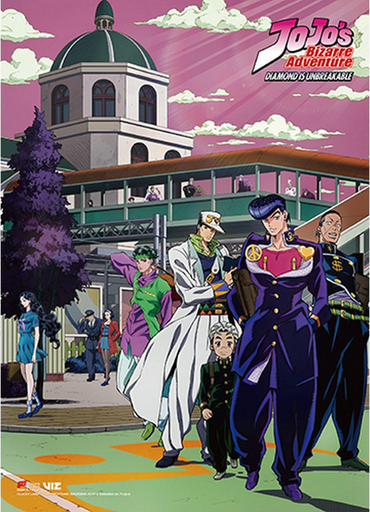 Jojo's Bizarre Adventure S3 - Key Art Group #B Wall Scroll - Great Eastern Entertainment