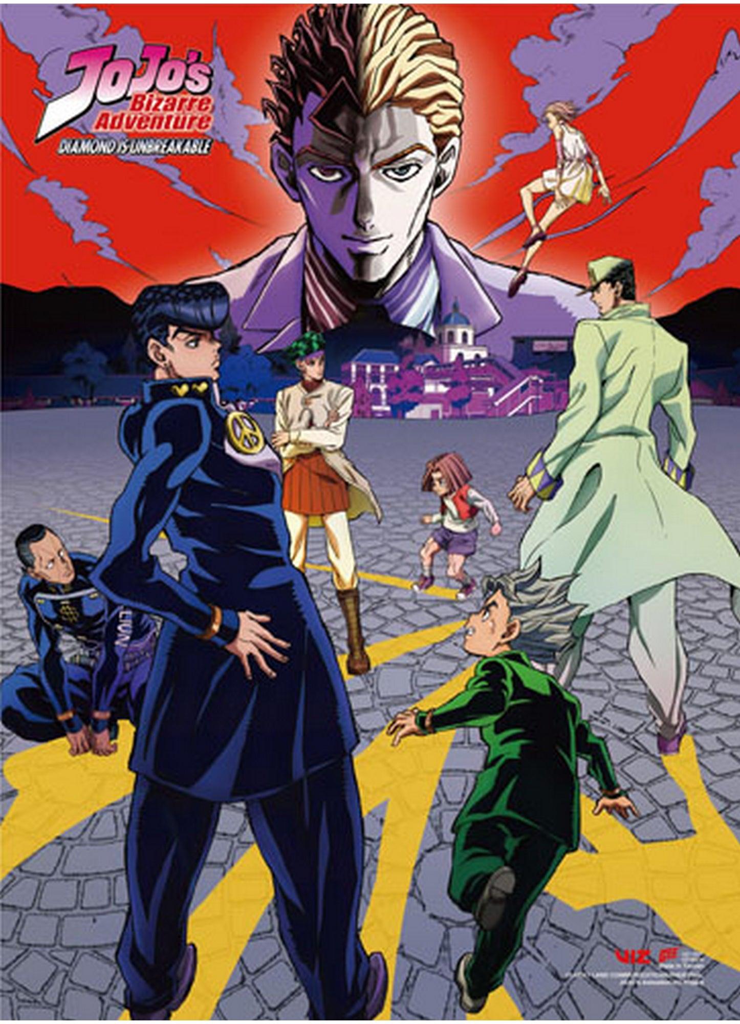 Jojo's Bizarre Adventure S3 - Key Art Group #C Wall Scroll - Great Eastern Entertainment