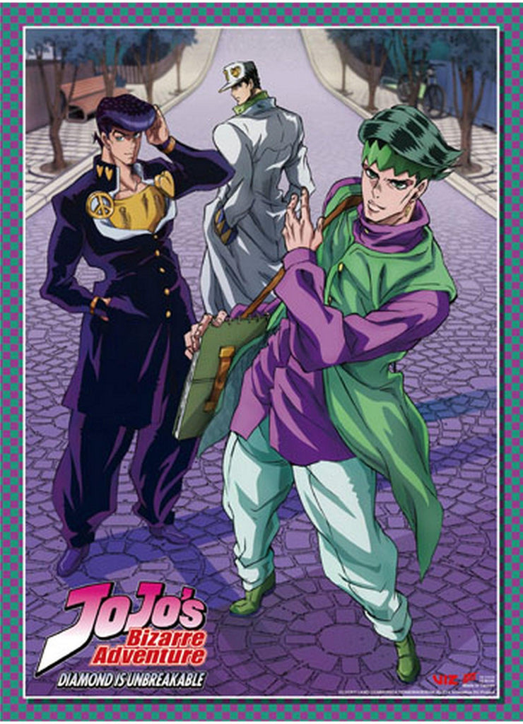 Jojo's Bizarre Adventure S3 - Key Art Group #D Wall Scroll - Great Eastern Entertainment