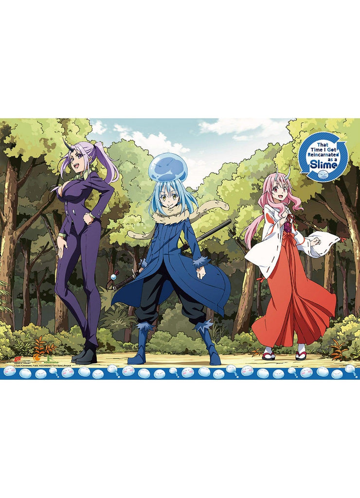 That Time I Got Reincarnated As A Slime - Group Wall Scroll