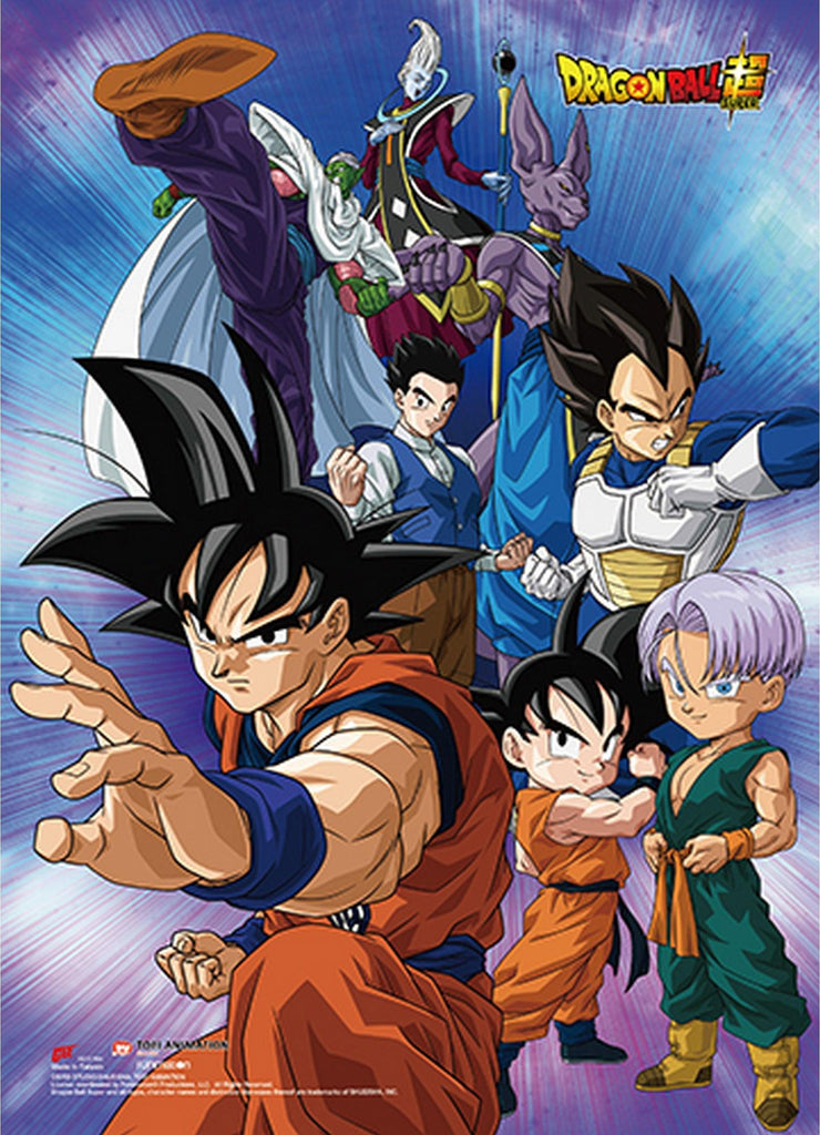Dragon Ball Super - Battle Of Gods Group 09 Wall Scroll - Great Eastern Entertainment
