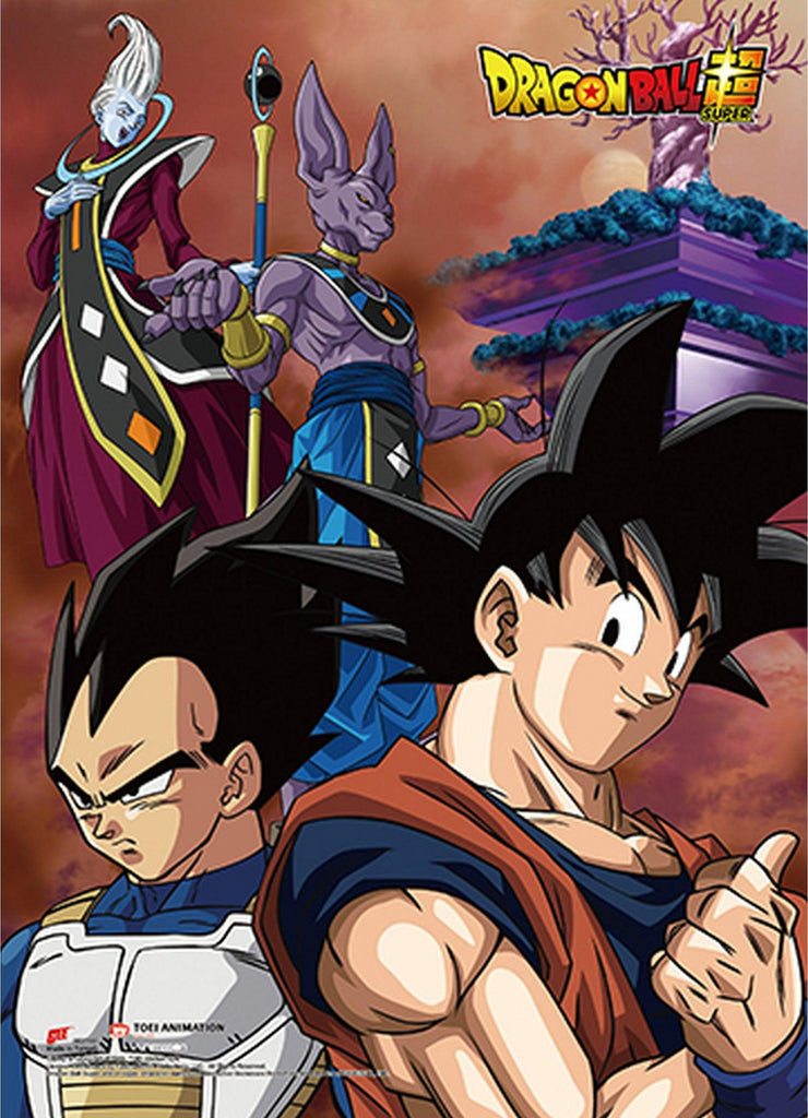 Dragon Ball Super - Battle Of Gods Group 12 Wall Scroll - Great Eastern Entertainment