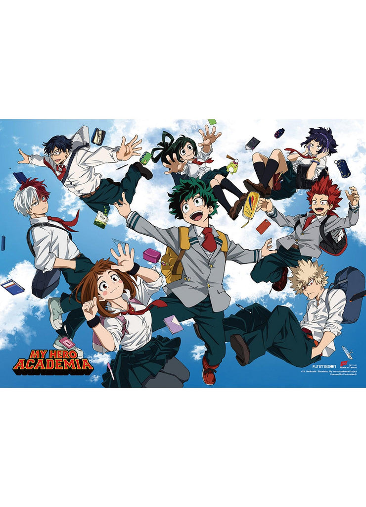 My Hero Academia- S3 Group Flying Sky Wall Scroll