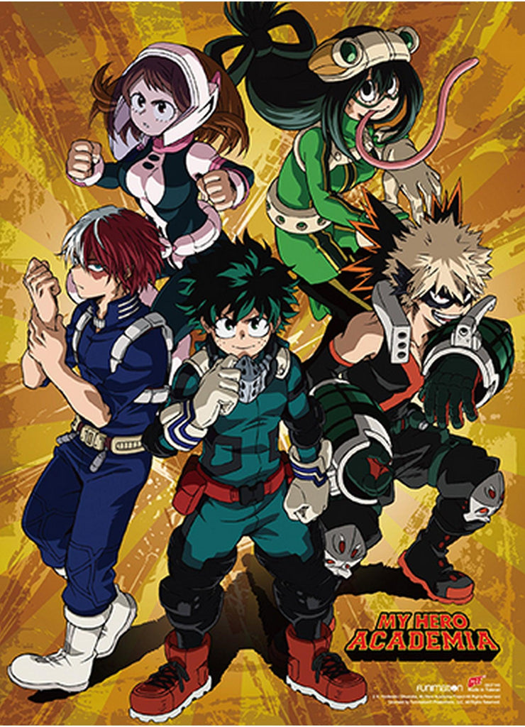 My Hero Academia S3 - Group Fight Wall Scroll - Great Eastern Entertainment