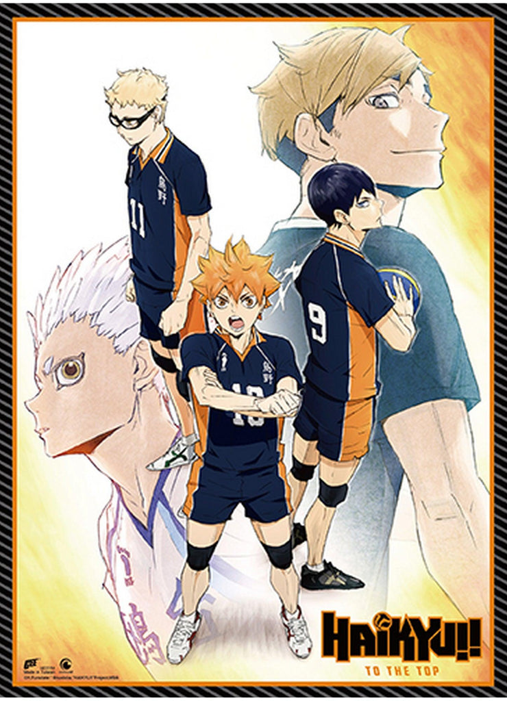 Haikyu!! S4- Key Art #B Wall Scroll