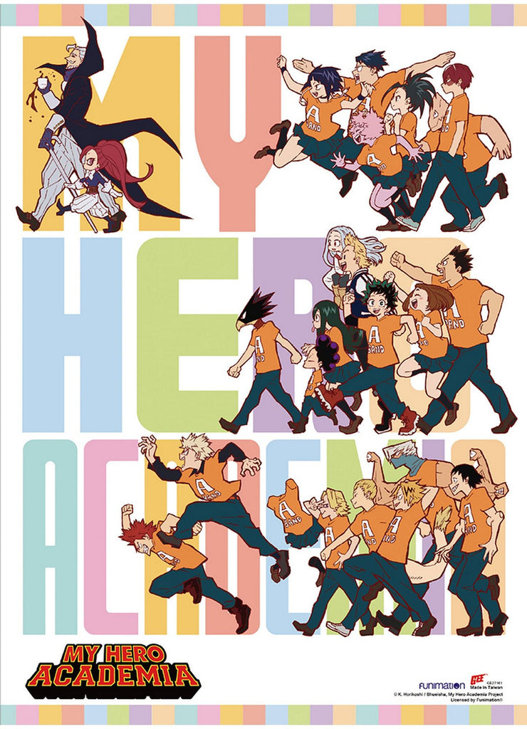 My Hero Academia- S4 Key Art #D Wall Scroll