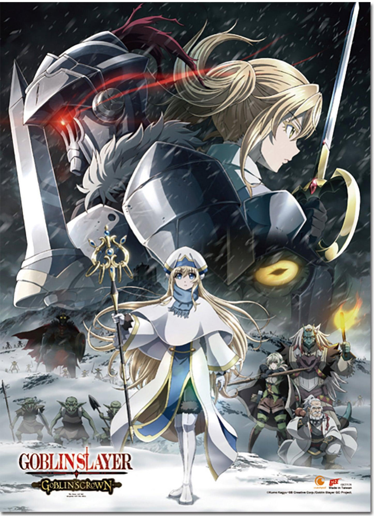 Goblin Slayer Movie - Key Art Wall Scroll