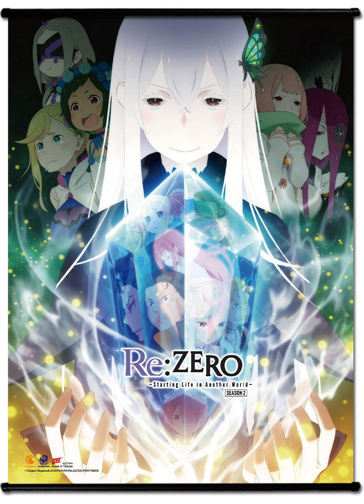 Re:Zero S2 - Key Art Wall Scroll