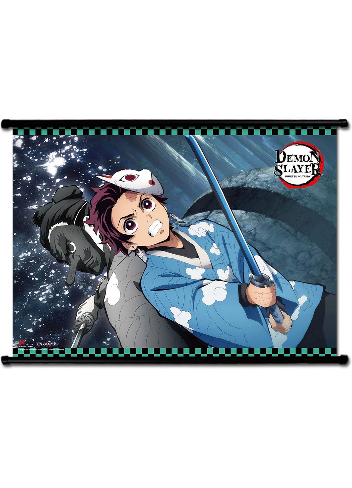 Demon Slayer - Tanjiro Kamado & Sakonji Wall Scroll