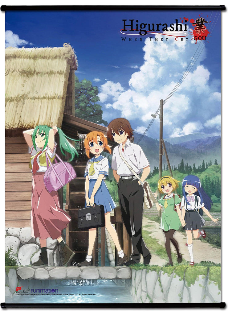 Higurashi When They Cry - Key Art #B Wall Scrolll