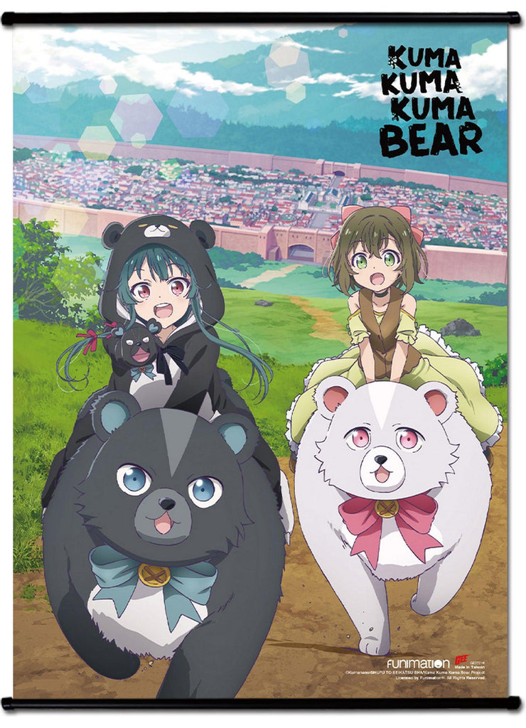 Kuma Kuma Kuma Bear- Key Art Wall Scroll