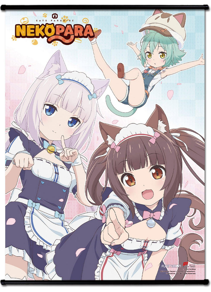 Nekopara- Group #A Wall Scroll