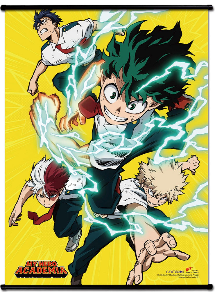 My Hero Academia S5 - Group Yellow Wallscroll