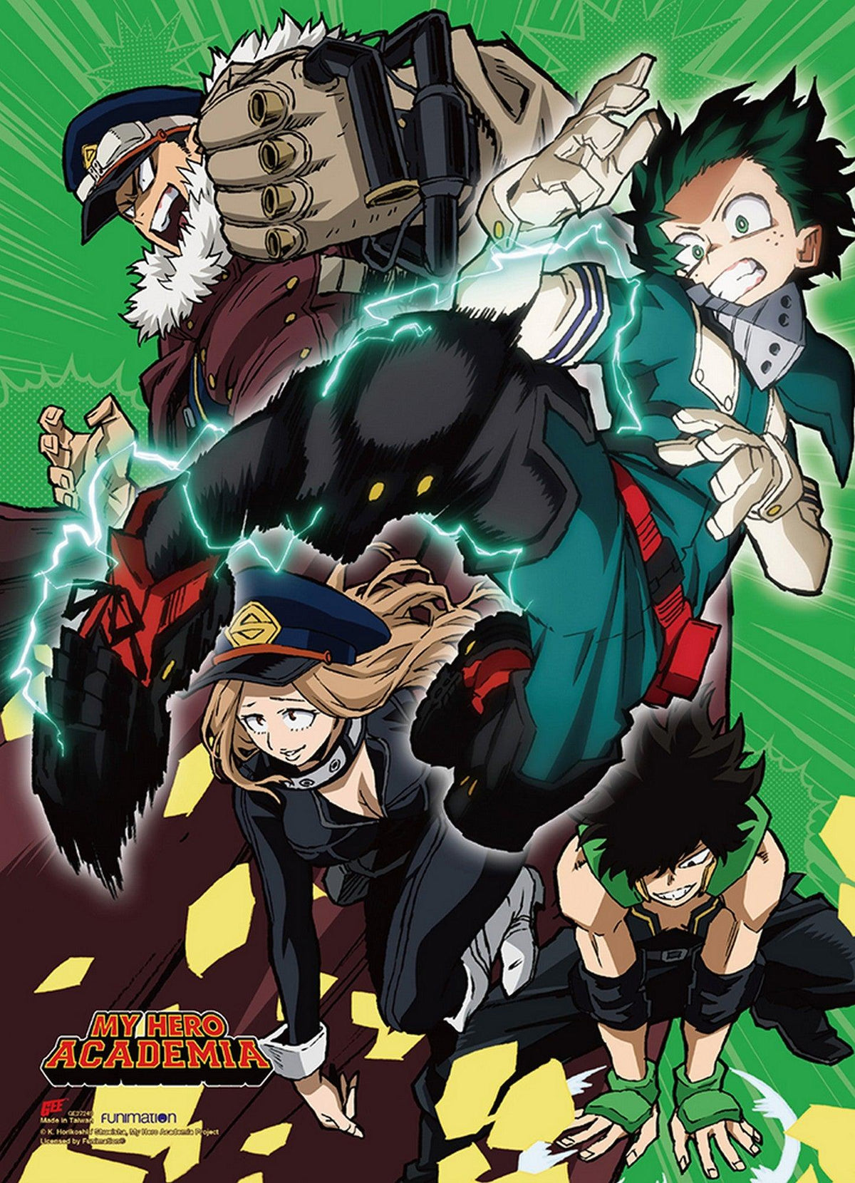 My Hero Academia S5 - Group Green Wall Scroll