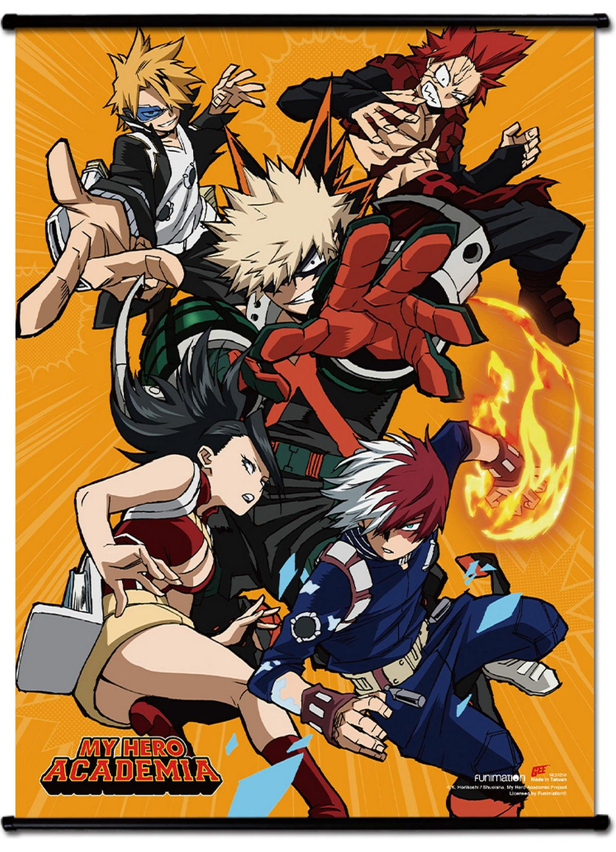 My Hero Academia S5 - Group Orange Wallscroll