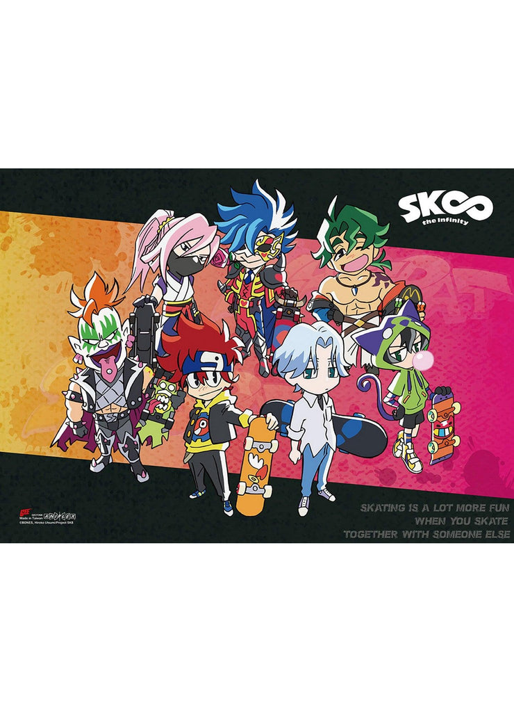 Sk8 The Infinity - SD Group #B Wall Scroll