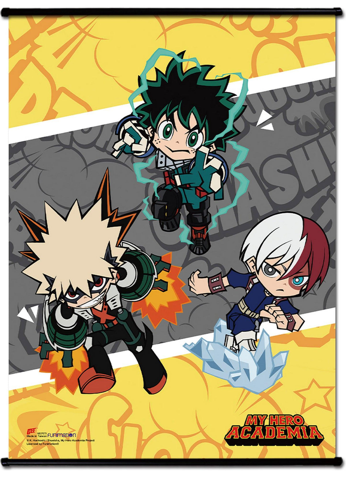 My Hero Academia S5 - SD Group #1 Wall Scroll