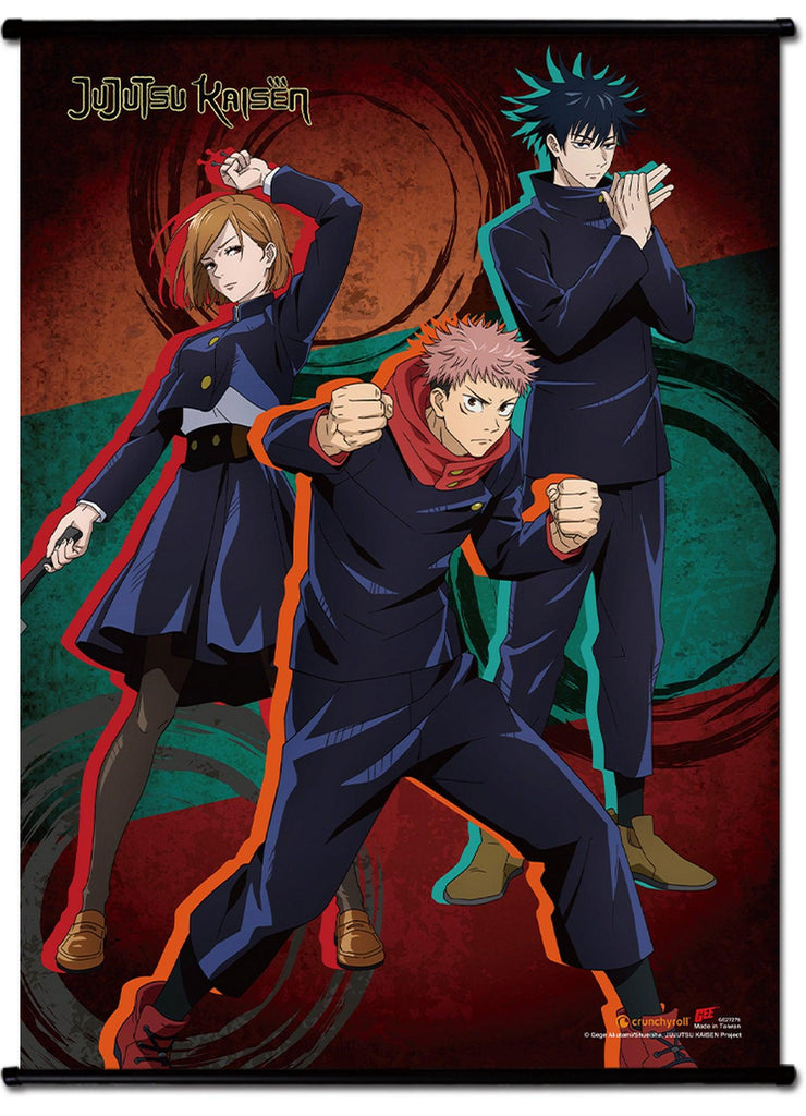 Jujutsu Kaisen - Character Group 01 Wall Scroll