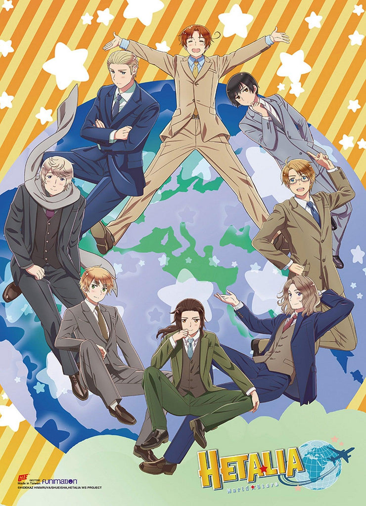 Hetalia Season 7 - Key Visual 01 Wall Scroll