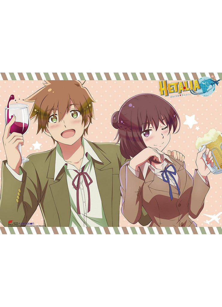 Hetalia Season 7 - Czech Republic & Slovakia Group 01 Wall Scroll