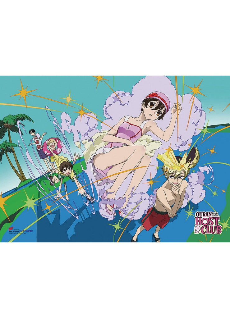 Ouran High School Host Club - Ouran Group 5 Wall Scroll