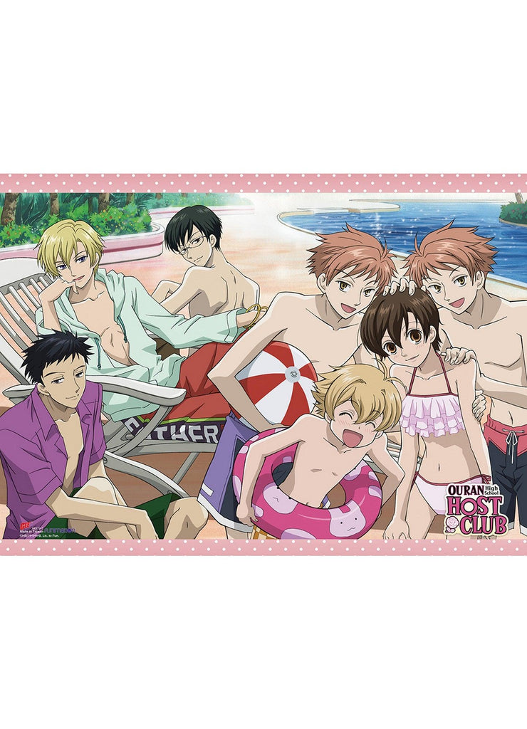 Ouran High School Host Club - Ouran Group 6 Wall Scroll