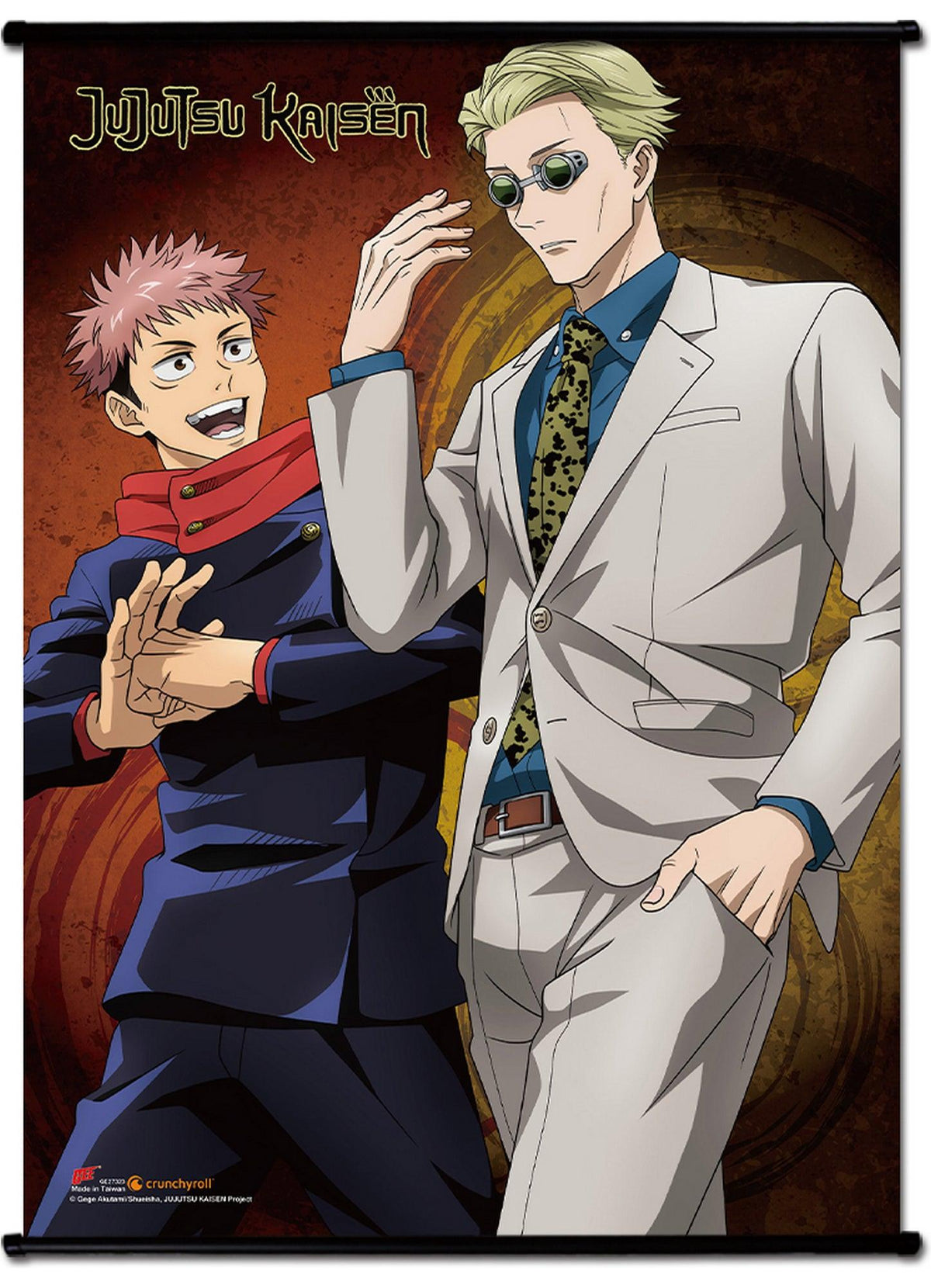 Jujutsu Kaisen - Yuji Itadori & Kento Nanami Group 01 Wall Scroll