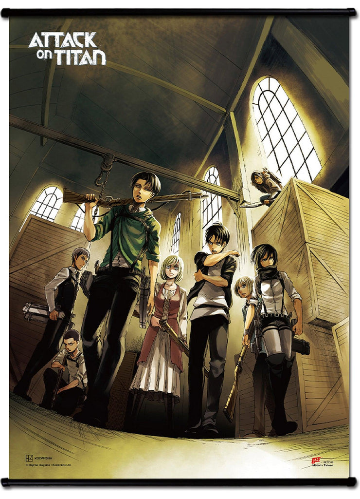 Attack On Titan Manga - Smoke Signal Wall Scroll