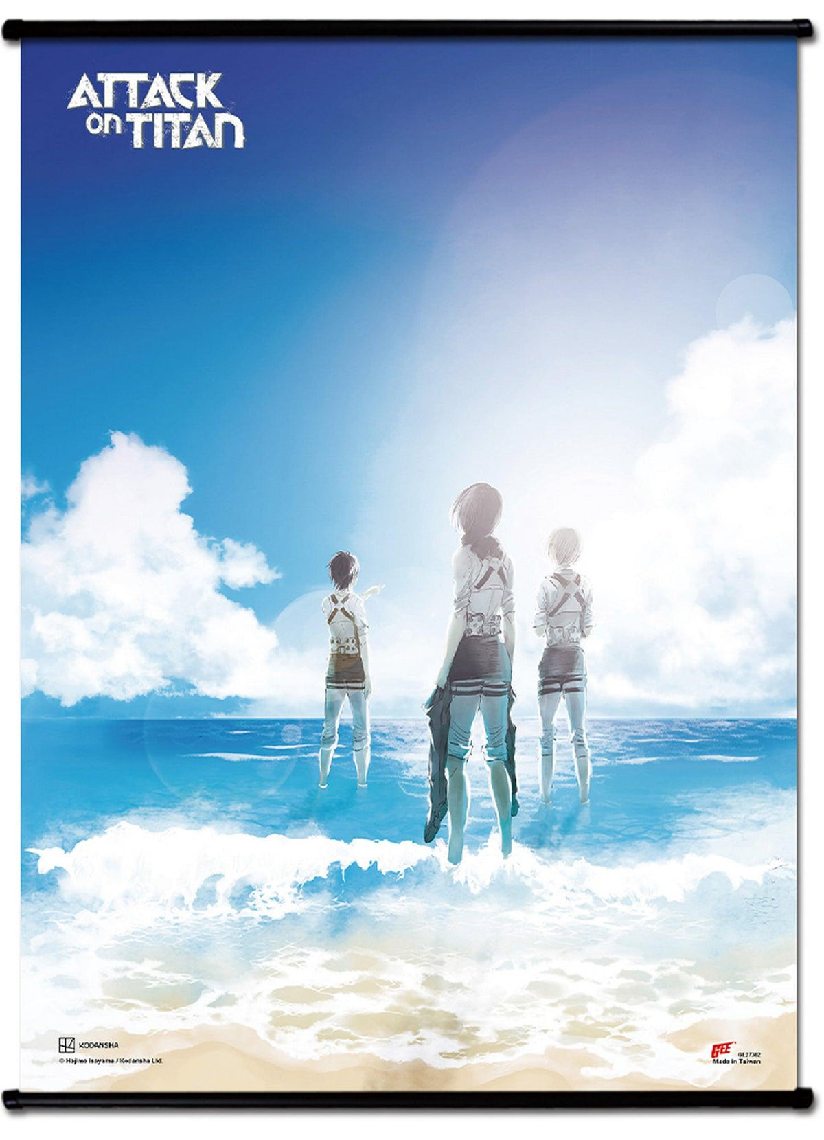 Attack On Titan Manga - Borderline Wall Scroll
