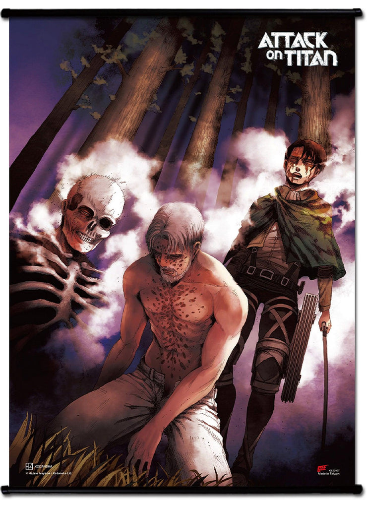 Attack On Titan Manga - Brutal Wall Scroll