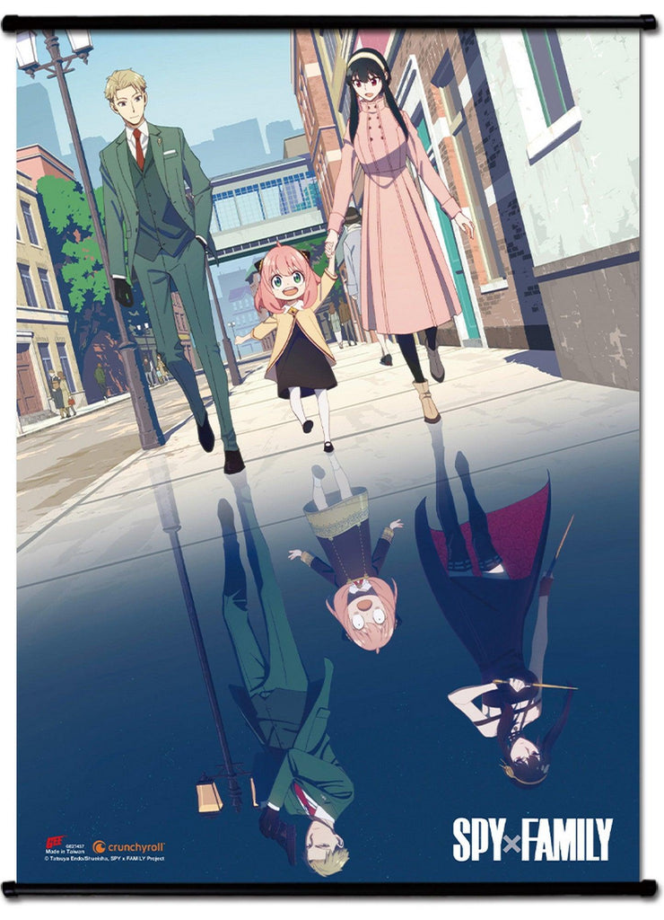 Spy X Family - Group Day And Night Wall Scroll