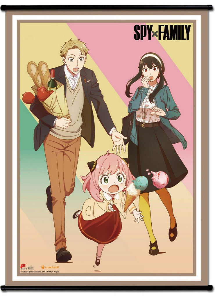 Spy X Family - Forger Family Daily #A Wall Scroll