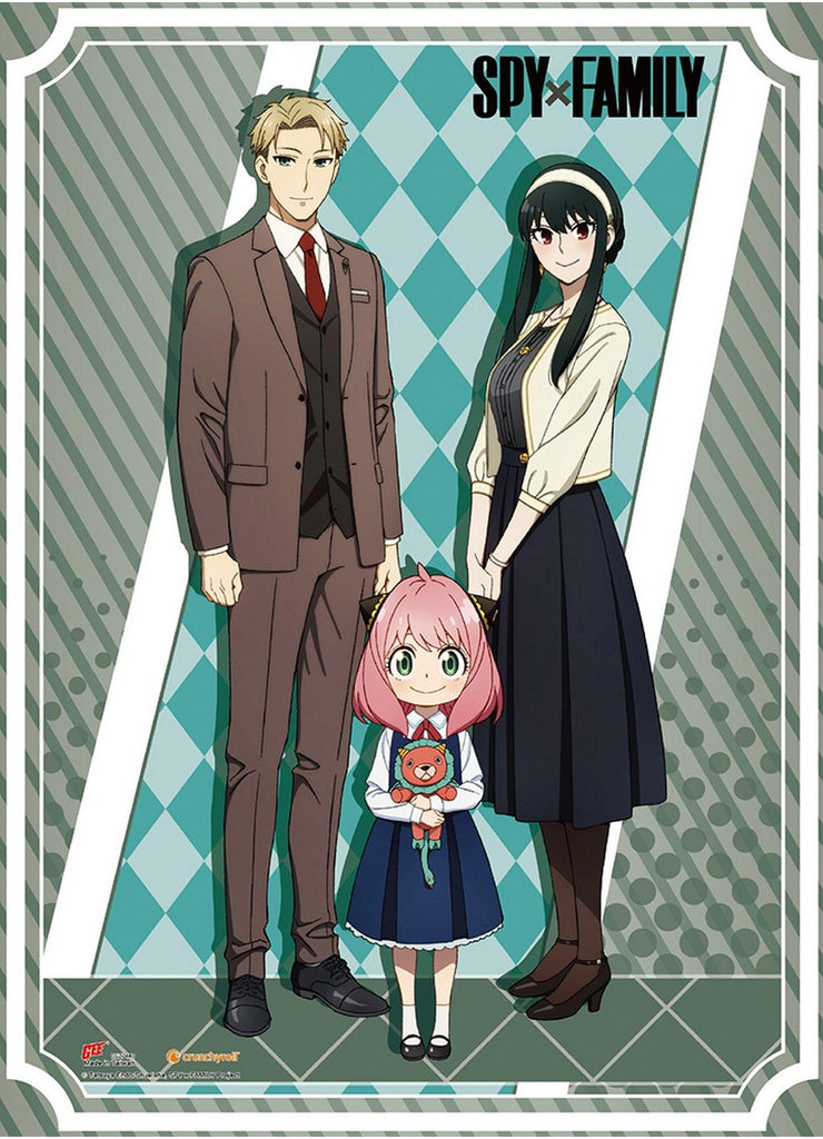 Spy X Family - Forger Family Daily #B Wall Scroll